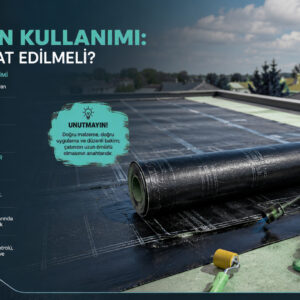 Çatıda Membran Kullanımı: Nelere Dikkat Edilmeli?