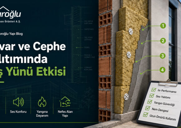 Duvar ve Cephe Yalıtımında Taş Yünü Etkisi