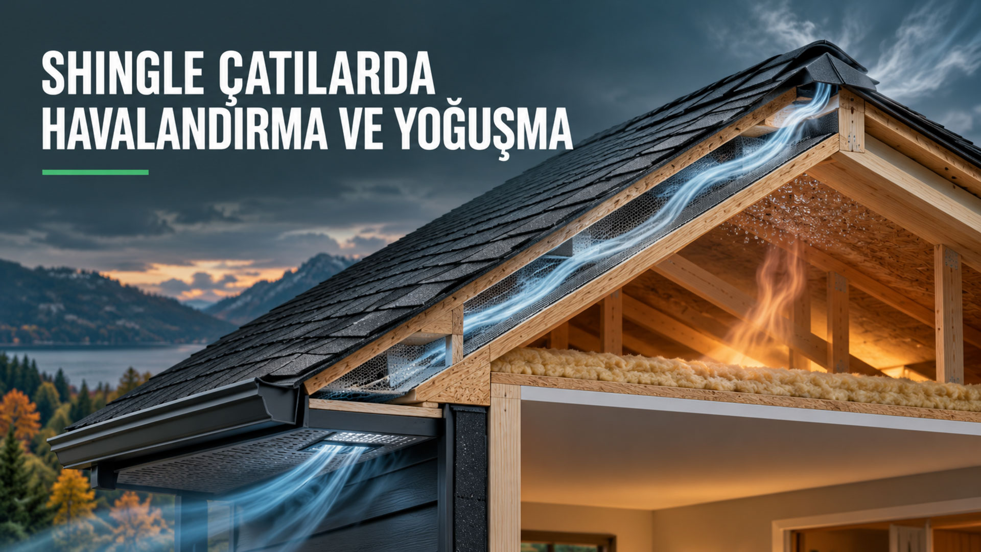 02_shingle_cati_havalandirmasi Shingle Çatı Havalandırması ve Yoğuşma