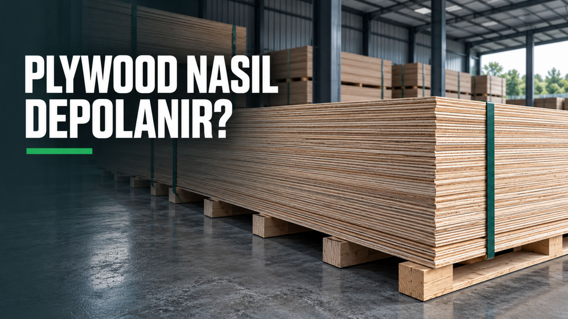Plywood Depolama Rehberi – Şantiye